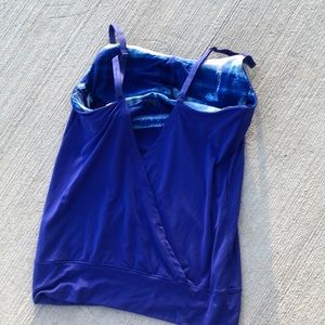 Underarmour open back workout Tank